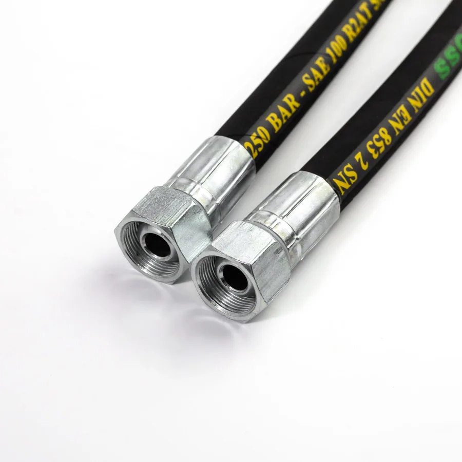 Рукав РВД DIN 2SN P=250 d=16 L=1 210 DK- (Г) 27x1.5 [S32] DK- (Г) 27x1.5 [S32] — МЗПО